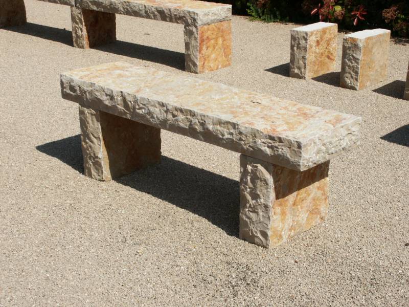 Bancs en Pierre - sur mesure